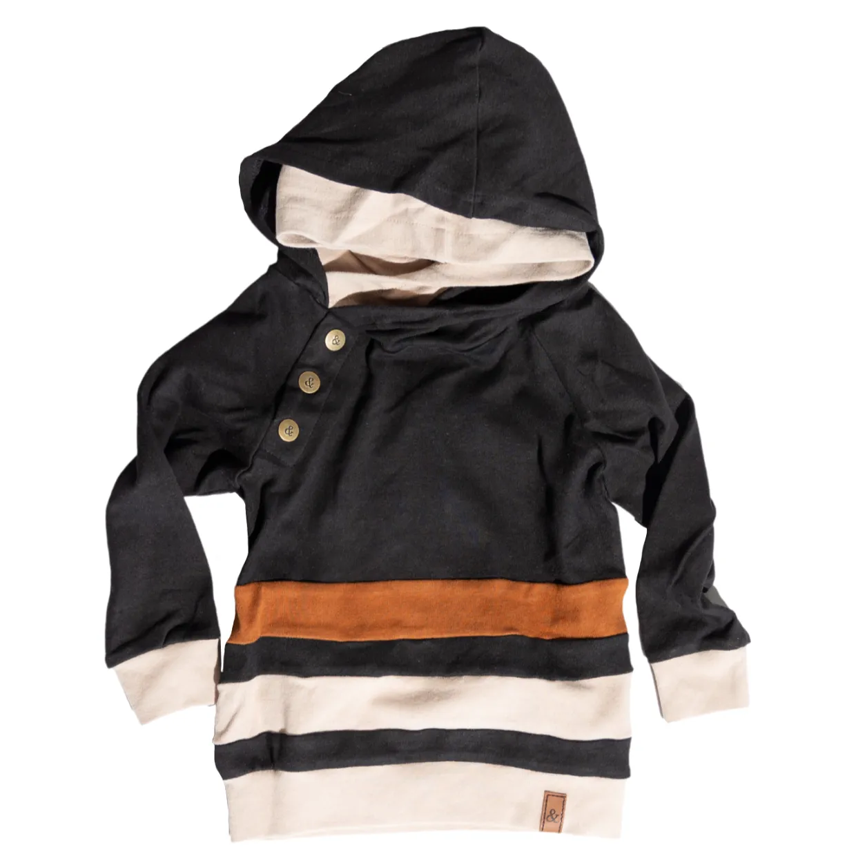 Ampersand Ave - Children's Fall in Love Double Hood(TM) in Black