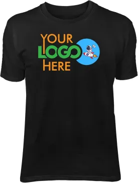 Custom Shirt, Custom Photo T-Shirt, Personalize Your Tee, Shirts with Logo, Text, Image, Artwork, Upload Your Design, Unisex T-Shirts for Men and Women Multicolor