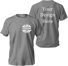 Custom t Shirts Design Your Own for Men & Women Personalized t Shirts Add Your Image Photo/Text Customized t Shirts