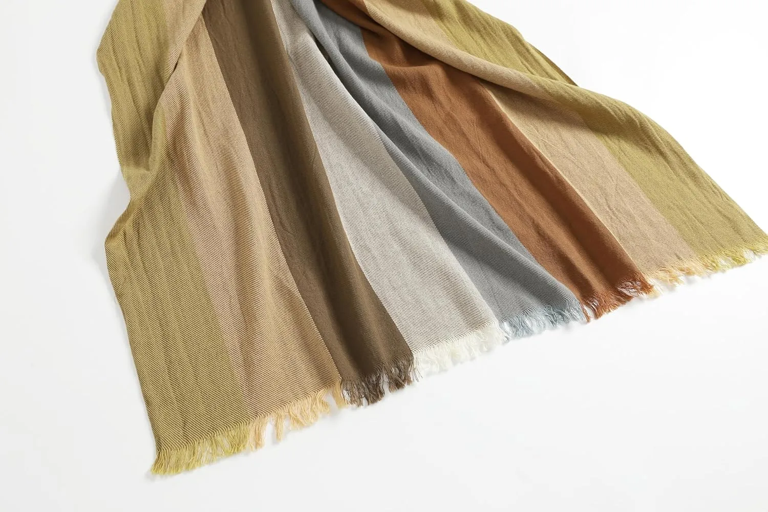 Jeelow Lightweight Summer Scarf Light Shawl Wrap Linen Feel Scarves For Men And Women