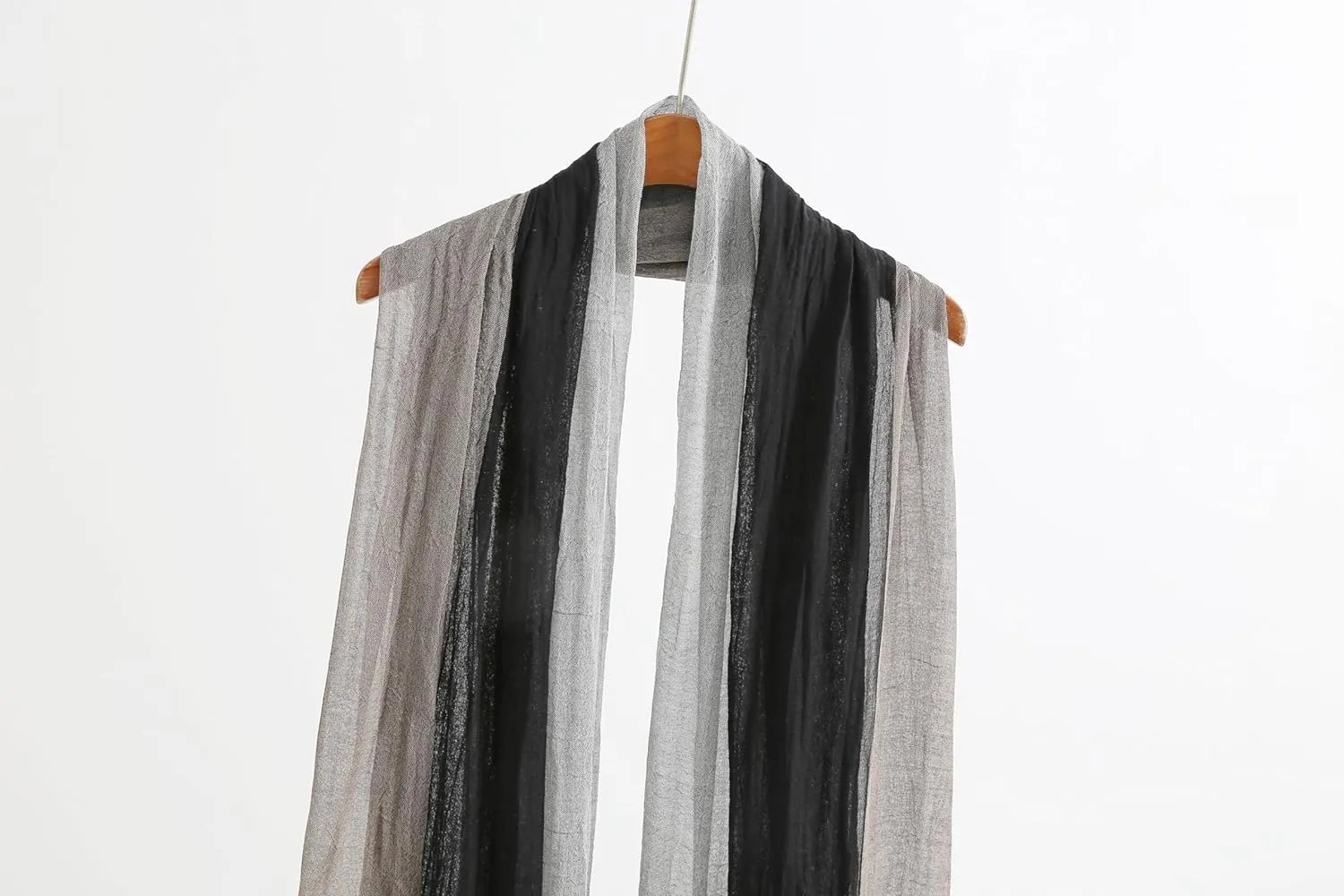 Jeelow Lightweight Summer Scarf Light Shawl Wrap Linen Feel Scarves For Men And Women