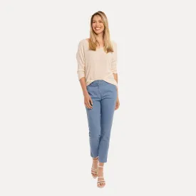 M Made in Italy  Women's Knitted Three-Quarter Sleeve Sweater