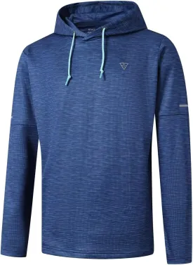 M MAELREG Hoodies for Men Golf Fleece Hooded Sweatshirts Dry Fit Athletic Lightweight Casual Midlayer Mens Hoodies Pullover