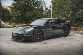 Maxton Design - SIDE SKIRTS DIFFUSERS V2 PORSCHE PANAMERA TURBO 970 FACELIFT (2013-2016)