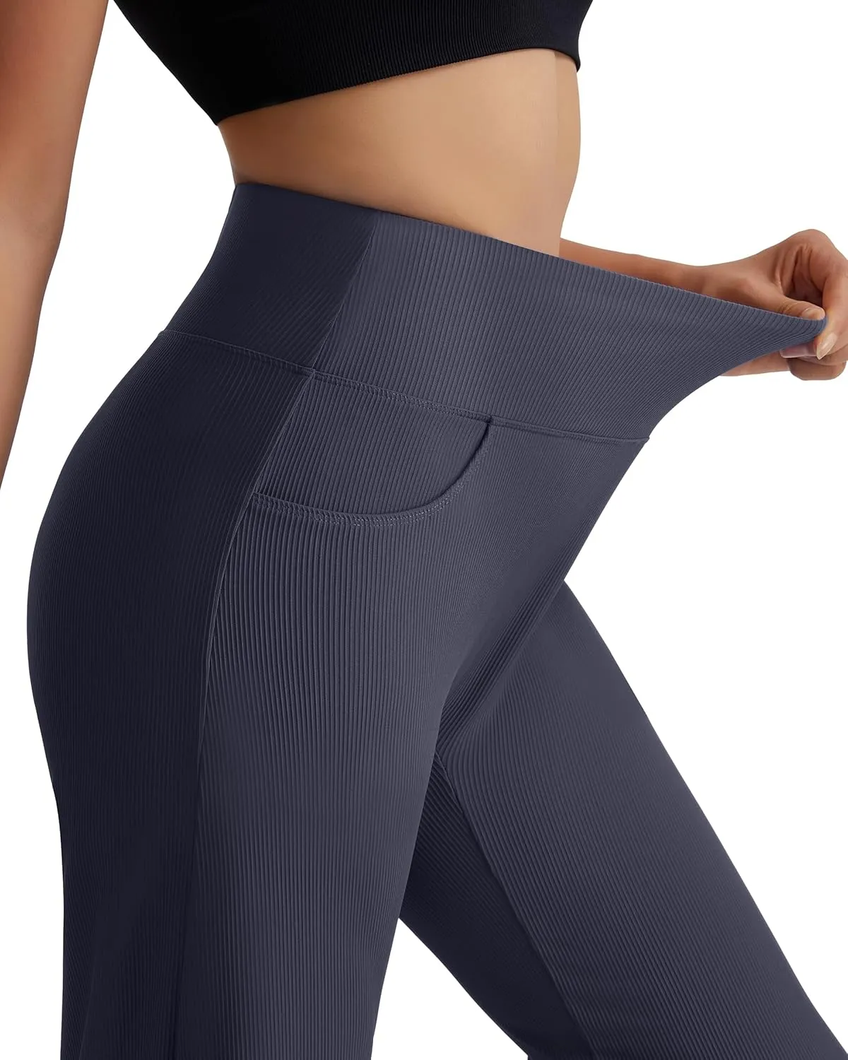 MOOSLOVER Women Wide Leg Yoga Lounge Pants High Waisted Casual Pants Comfy Stretchy Loose Pants