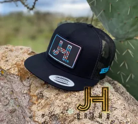 New 2021 Jobes Cap- All Black JH Techno patch