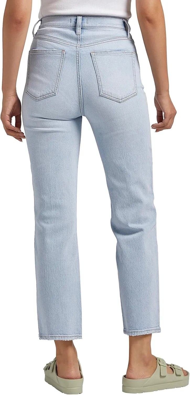 Silver Jeans Co. Women's Highly Desirable High Rise Straight Leg Jeans