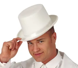 Top Hat White Felt