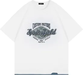 Vamtac Mens Oversized T Shirts Summer Casual Vintage Graphic Tees Streetwear Harajuku Tops