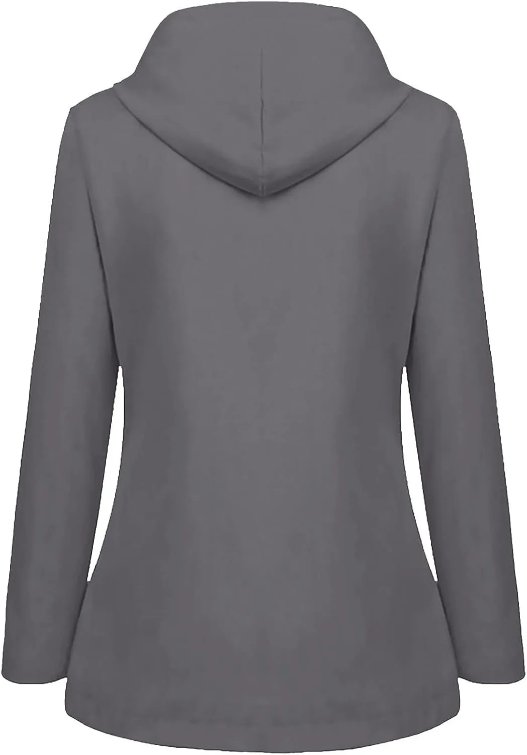 Women's Plus Size Fleece Lined Jacket Waterproof Windproof Snow Ski Hooded Raincoats Outdoor Lightweight Trench Coat